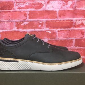 men's cross mark leather sneakers